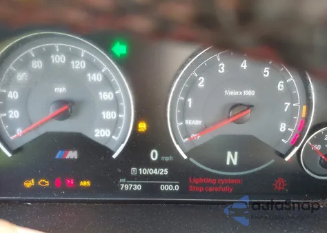 2018 BMW M4 from USA, damaged, VIN WBS4Y9C51JAA85802